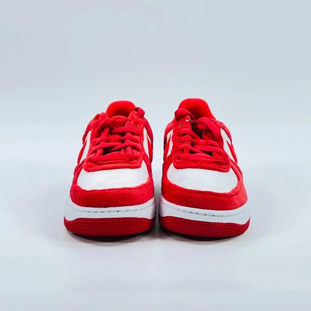 Nike Youth Air Force 1 Fleece 'Valentines Day' FZ3552-612 size 5